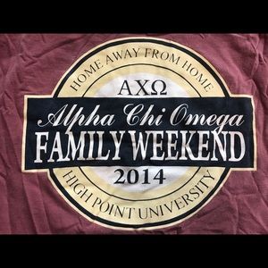 Alpha Chi Omega Family Weekend Shirt